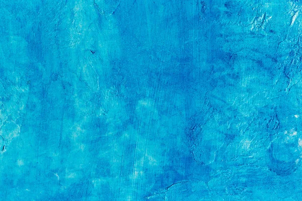 Αφηρημένη Μπλε Υφή Φόντου Σκυρόδεμα Γύψο Χειροποίητα Τοίχου — Φωτογραφία Αρχείου