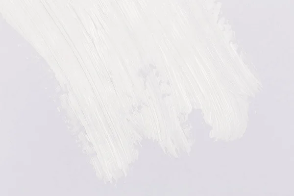 Hand Made Oil Paint Brush Stroke Splash White Paper Design — Photo