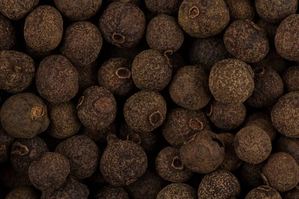 Velký Černý Pepř Semena Kukuřice Jako Pozadí — Stock fotografie