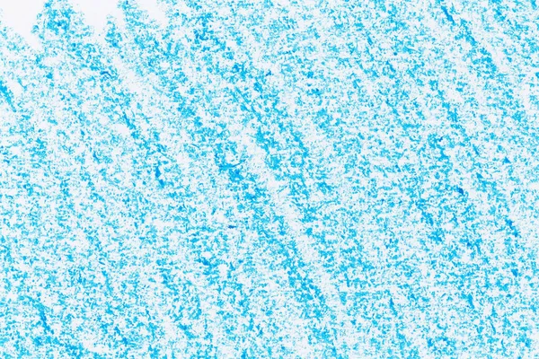 Blue Color Crayon Hand Drawing Texture Background — Stockfoto