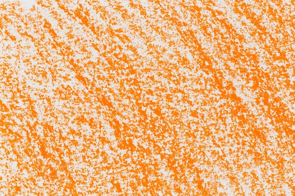 橙色蜡笔画背景纹理 — 图库照片