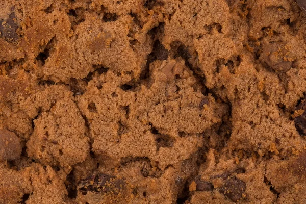 Печиво Шоколадними Чіпсами Крупним Планом Тла — стокове фото