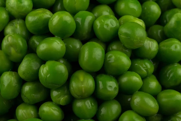 Зеленый Сырой Горох Овощ Фона — стоковое фото