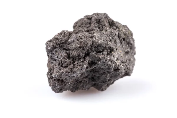 Kamienie Wulkaniczne Białym Tle Etna Włochy — Zdjęcie stockowe