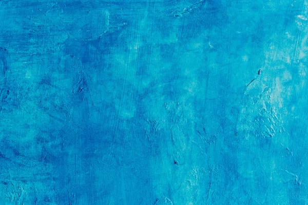 Abstraktní Modré Pozadí Textura Beton Nebo Omítka Ručně Vyrobené Stěny — Stock fotografie