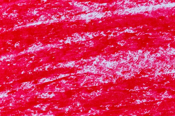 Красный Белый Карандаш Рисует Текстуру Фона — стоковое фото