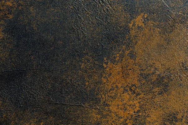 Abstracto Marrón Chocolate Fondo Metálico Textura Hormigón Yeso Hecho Mano —  Fotos de Stock