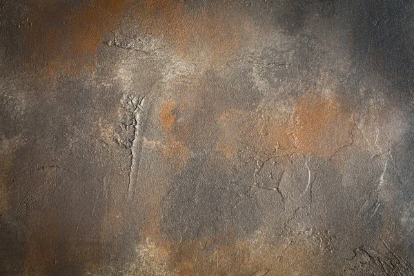 Abstrakte Braune Schokolade Metallischen Hintergrund Textur Beton Oder Gips Handgemachte — Stockfoto