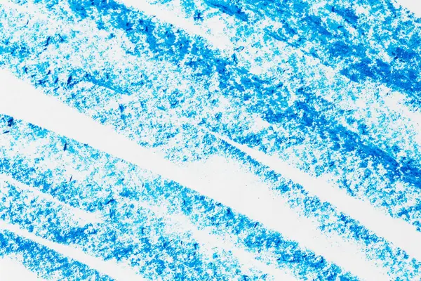 Lápis Cor Azul Skatch Textura Fundo Close Tiro Papel Branco — Fotografia de Stock