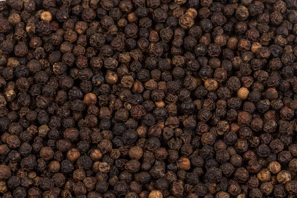 Black Pepper Zoomed Close Texture — Stock Photo, Image