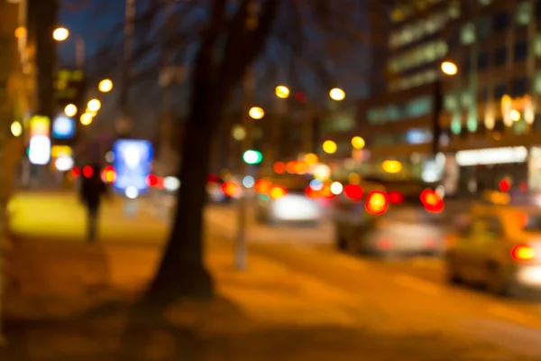 景街的交通灯作为背景的照片 — 图库照片