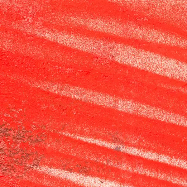 Rote Farbe Der Wand Mit Streifen — Stockfoto
