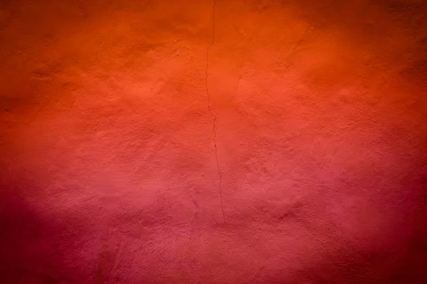 Czerwone Tło Tekstura Ściana Ciemnych Krawędzi — Zdjęcie stockowe