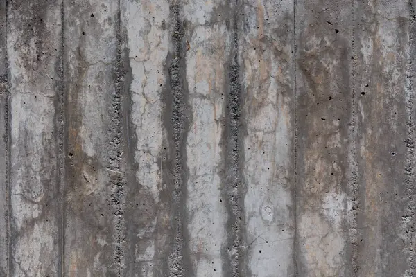 ストライプの灰色のコンクリートの壁の背景テクスチャ — ストック写真