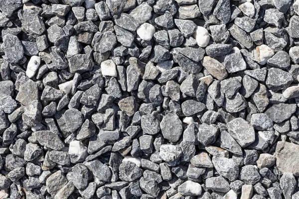 Подрібнений Сірий Камінь Фоні Текстури Землі — стокове фото