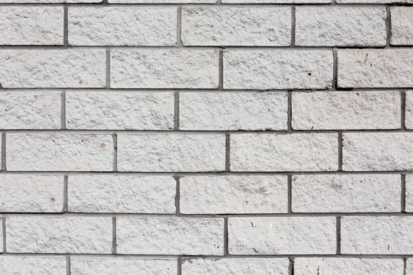 Vit Grunge Tegelvägg Som Textur Bakgrund — Stockfoto