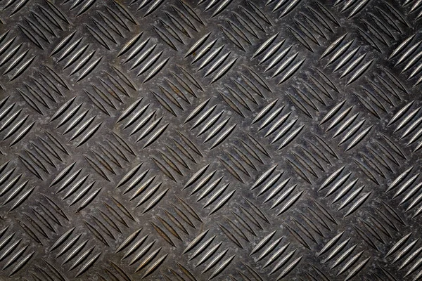 Diamond Dirty Steel Metal Plate Background Texture — Stock Photo, Image
