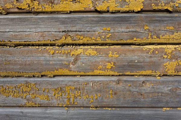 古い木製の塗装とチッピングペイントテクスチャ — ストック写真