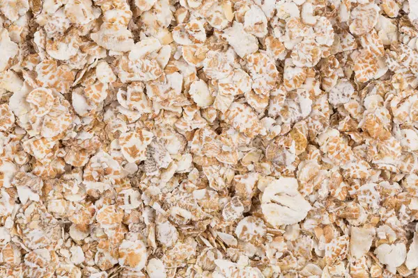 Close Porridge Oats Background Texture Diet Healthy Nutrition — Stock Photo, Image