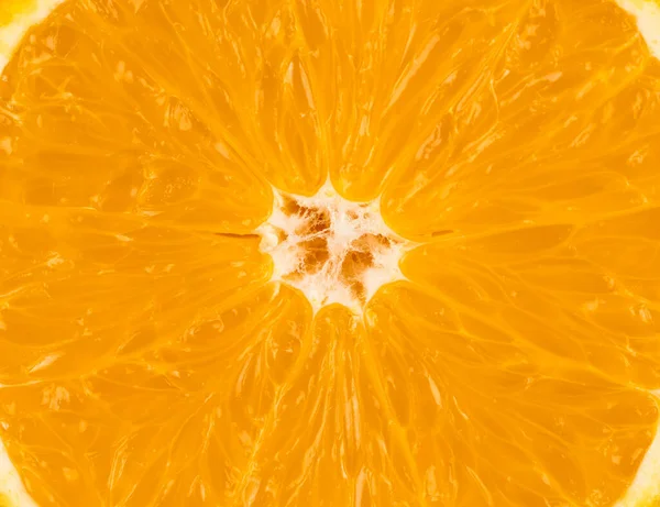 Fresh Orange Fruit Marco Close Shot Texture — Stock Photo, Image