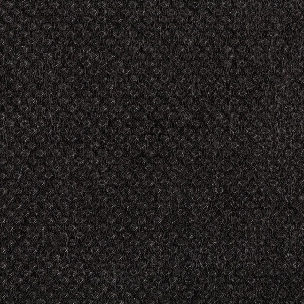 Siyah Düz Kumaş Tekstil Yakın Çekim — Stok fotoğraf