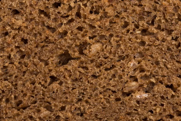 Детальный Взгляд Текстуру Ржаного Хлеба — стоковое фото