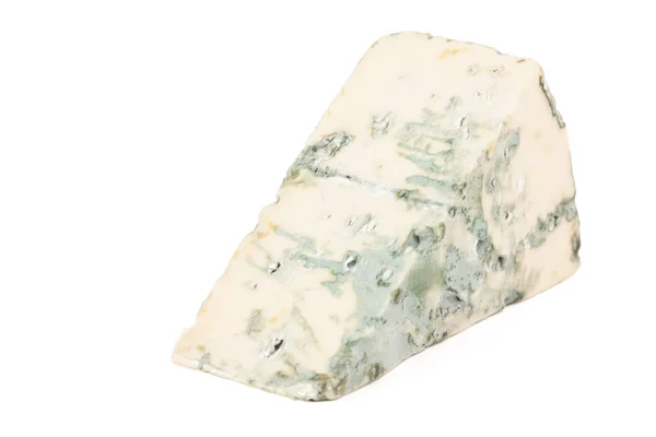 Μπλε Τυρί Απομονωμένο Στο Λευκό Φόντο — Φωτογραφία Αρχείου