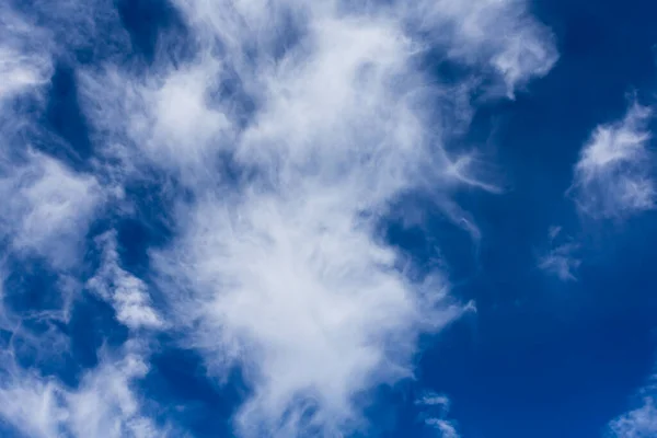Tło Błękitne Niebo Chmury Białe — Zdjęcie stockowe