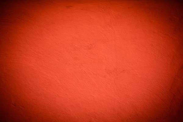 バック グラウンド テクスチャとして赤いブラシをかけられたグランジ — ストック写真