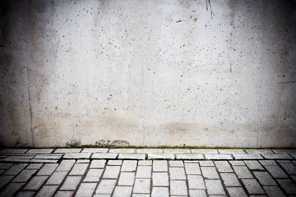 Grungy Muro Cemento Pietra Stanza Pavimento Come Sfondo — Foto Stock