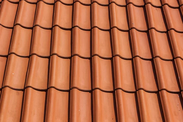 Roof Tile Pattern Close Texture Construction Industry — Stock Photo, Image