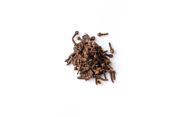 Cloves Spice Isolated White Background — Stock Photo, Image