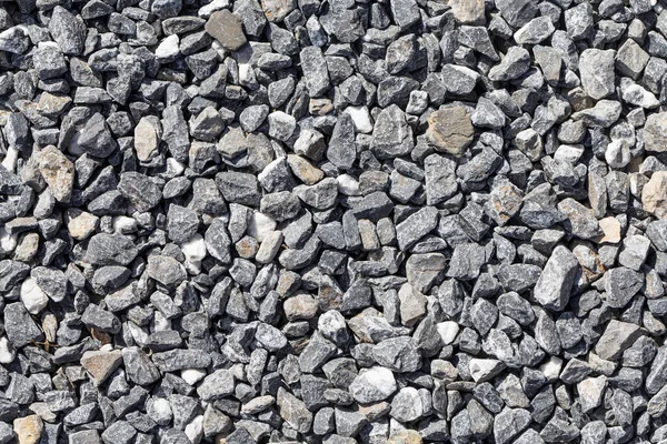 Подрібнений Сірий Камінь Фоні Текстури Землі — стокове фото