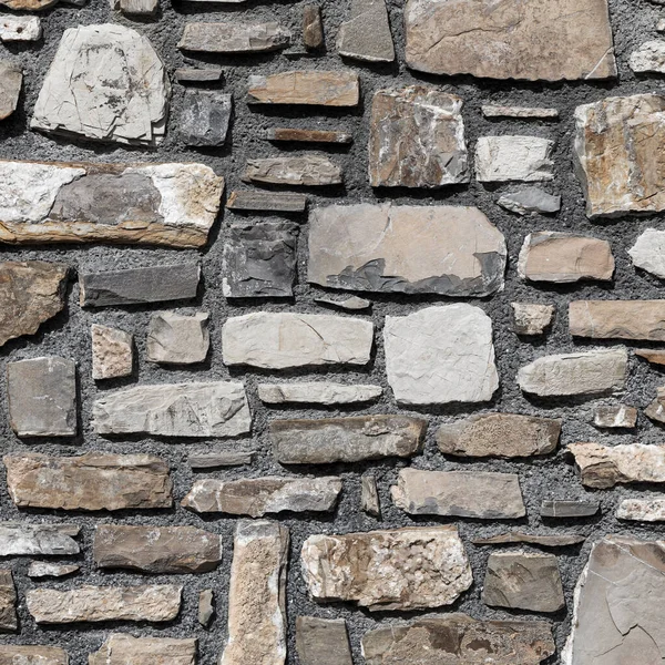 Padrão Parede Pedra Antiga Textura Revestida — Fotografia de Stock