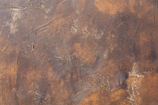 Abstrakte Braune Schokolade Metallischen Hintergrund Textur Beton Oder Gips Handgemachte — Stockfoto