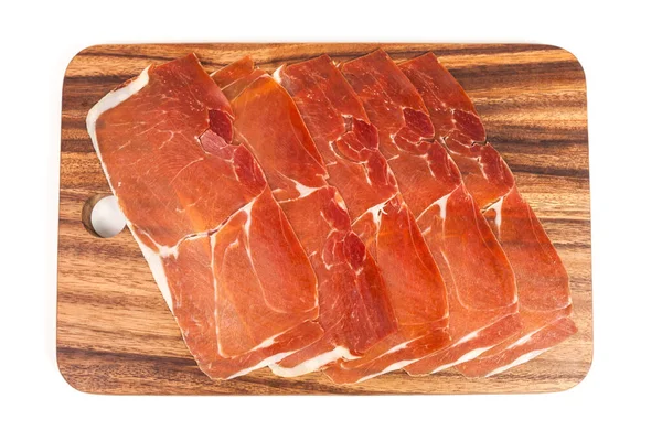 Jerked Meat Dry Cured Ham Spain Jamon Iberico — Stock Photo, Image
