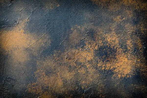 Abstract Brown Chocolate Metallic Background Texture Concrete Plaster Hand Made — Stock Photo, Image