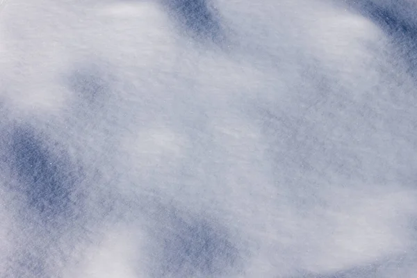Biały Śnieg Tekstury Szczegółowo Chłodny Zimowy Dzień — Zdjęcie stockowe