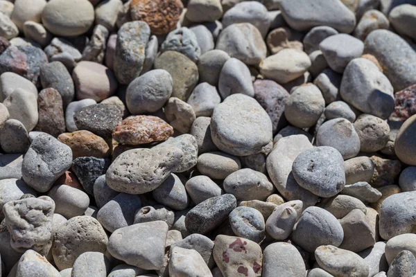 stock image pebble stones background. closeup of stones texture