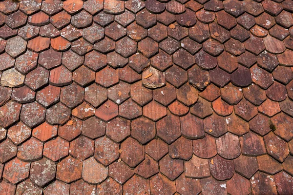 Old Roof Shingles Texture Background — Stock Photo, Image