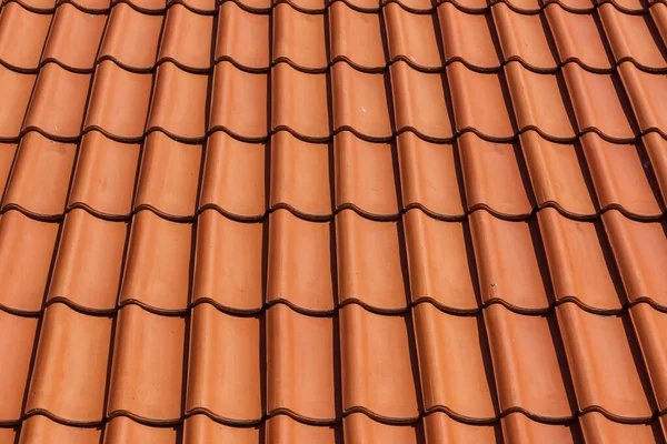 Roof Tile Pattern Close Texture Construction Industry Stock Image