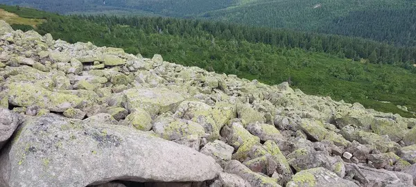 Dağların güzel manzarası