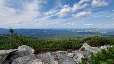 Dağların güzel manzarası