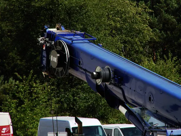 Ormandaki bir yolda kamyonet