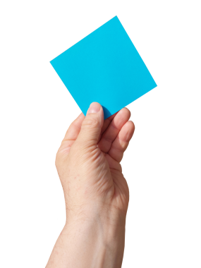 boş kartvizit beyaz zemin üzerine izole tutmak el