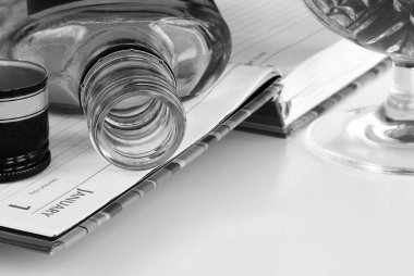 Yeni yıl kararı. İçkiyi bırakmak. 