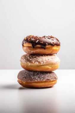 Kırmızı, yeşil, mavi ve siyah tonlarında çöreklerin yer aldığı çeşitli parlak renklerde, görsel olarak çarpıcı bir hamburger gösterisi. Lezzetli, aromalı köfteler peynirle, marulla, domatesle ve diğer renkli malzemelerle kaplı.