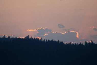 Washington 'da güzel gün batımı