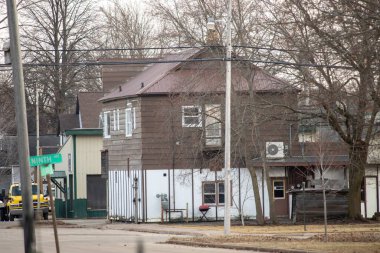 Norveç, Michigan 'daki eski binalar