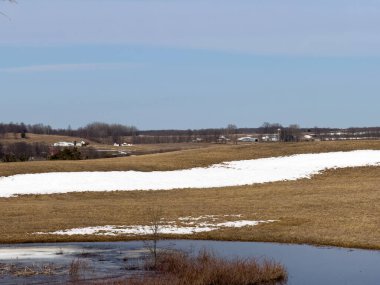 Michigan 'ın kış manzarası